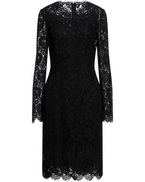 Dolce & Gabbana Vestido Midi - Negro