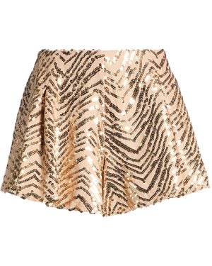 Haveone Shorts & Bermuda Shorts Viscose, Polyester, Linen, Cotton - Natural