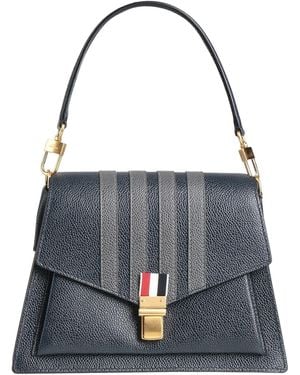 Thom Browne Handbag Leather - Blue