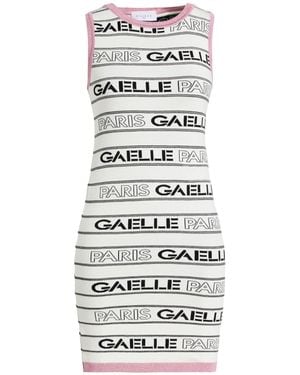 Gaelle Paris Mini-Kleid - Weiß