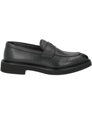 Doucal's Loafers Soft Leather - Black