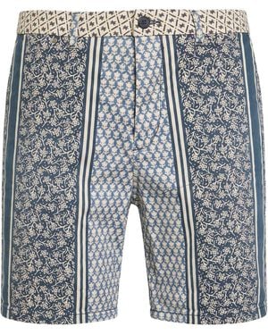 Scotch & Soda Midnight Shorts & Bermuda Shorts Cotton, Elastane - Gray