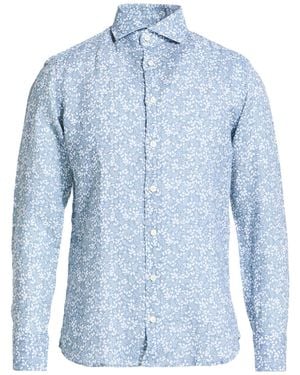 BASTONCINO Shirt Linen - Blue