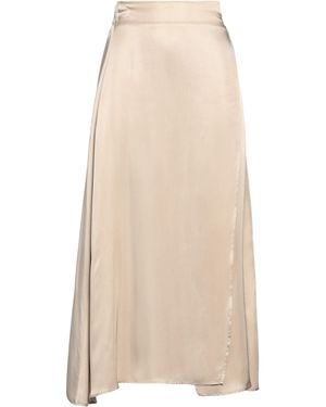 ARMANI EXCHANGE Midi Skirt Viscose - Natural