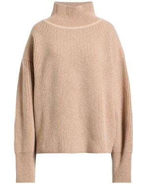 Maison Kitsuné Rollkragenpullover - Natur
