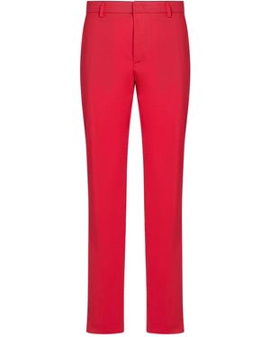 Department 5 Trousers Polyester, Virgin Wool, Elastane - Red