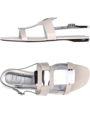 Roger Vivier Sandals Leather - White