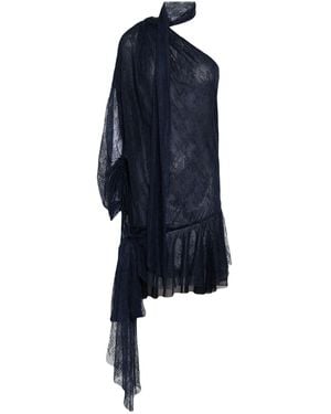 Celeste Midnight Mini Dress Polyamide - Blue