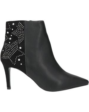 GAUDI Ankle Boots Synthetic Material, Textile Fibers - Black