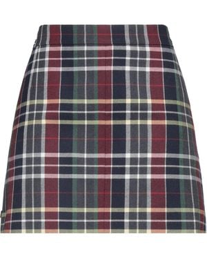 Thom Browne Mini Skirt Wool - Blue