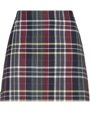 Thom Browne Mini Skirt Wool - Blue