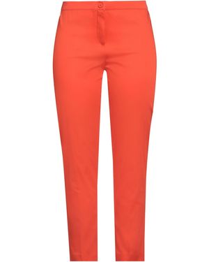 Diana Gallesi Pants Cotton, Elastane - Red