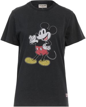 Roy Rogers X Disney Charcoal T-Shirt Cotton - Black