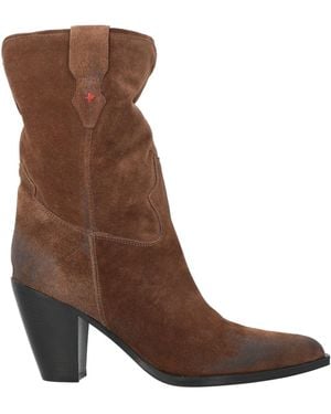 GIO+ Ankle Boots Leather - Brown