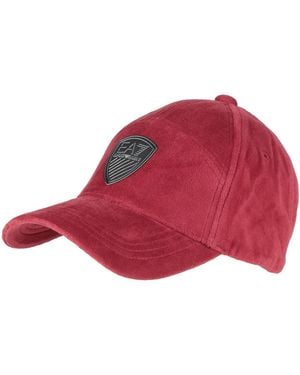 EA7 Hats - Red