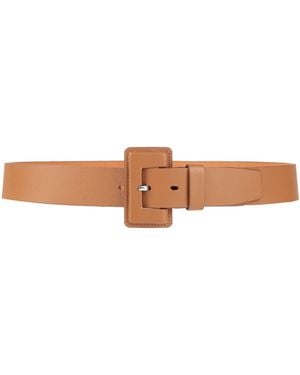 VAINCOURT Belt Leather - White
