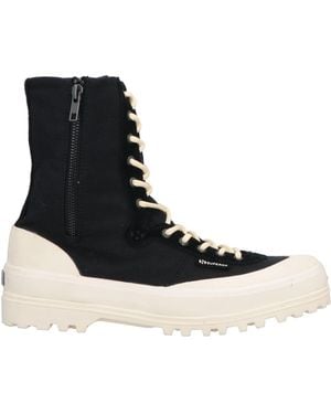 Superga Ankle Boots - Black