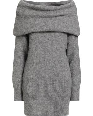 Alpha Studio Turtleneck Alpaca Wool, Recycled Polyamide, Polyamide - Gray