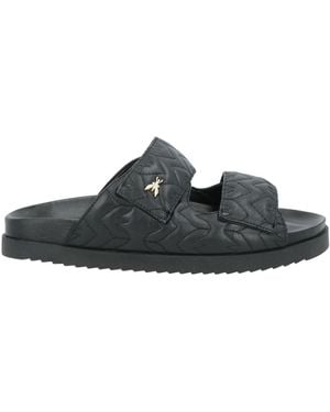 Patrizia Pepe Sandals Leather - Black