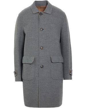 Eleventy Platinum Coat Wool - Gray