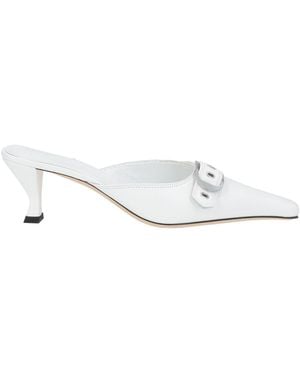 BY FAR Mules & Clogs - White