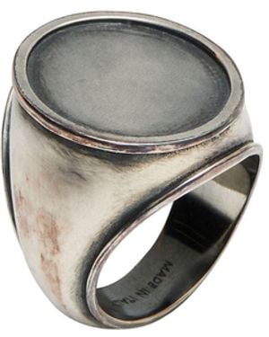 MM6 by Maison Margiela Ring - Mettallic