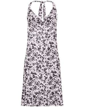 Please Light Mini Dress Polyester, Elastane - White