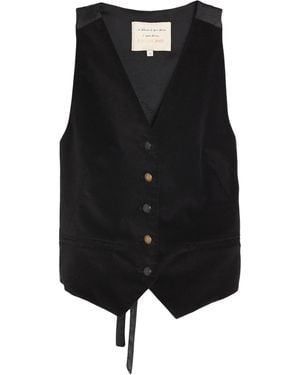 ALESSIA SANTI Gilet Sartoriale - Nero