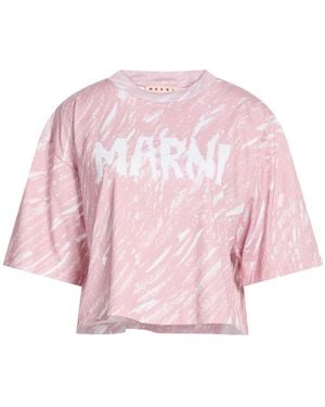 Marni T-Shirt Cotton - Pink