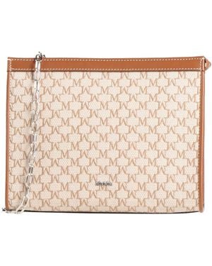 Max Mara Chocolate Cross-Body Bag Cotton, Calfskin - Natural