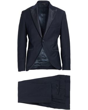 Emanuel Ungaro Suit Polyester, Virgin Wool, Lycra - Blue