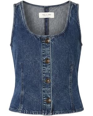 Rag & Bone Top - Blau