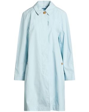 Burberry Light Overcoat & Trench Coat Cotton - Blue