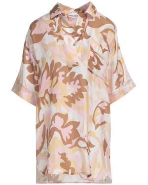 Attic And Barn Top Silk - Pink