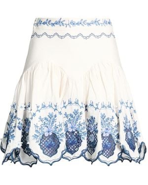 Agua Bendita Mini Skirt - White