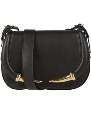 Roberto Cavalli Bolso Con Bandolera - Negro