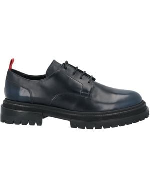 424 Midnight Lace-Up Shoes Leather - Black