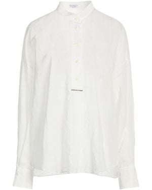 Brunello Cucinelli Shirt Cotton - White