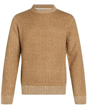Sseinse Sweater Acrylic, Merino Wool - Natural