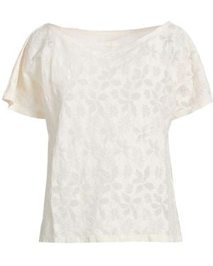 120% Lino T-Shirt Linen, Cotton, Polyamide - White
