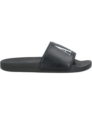 ARMANI EXCHANGE Sandals - Black
