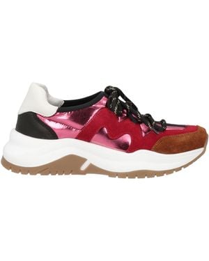 Baldinini Sneakers Textile Fibers, Leather - Red