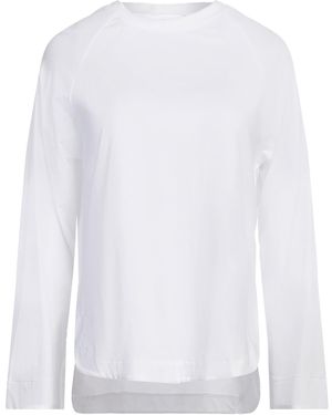 Alpha Studio Ivory T-Shirt Cotton, Elastane - White