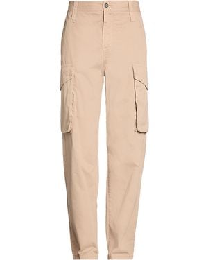 MSGM Sand Trousers Cotton - Natural