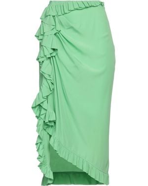 Dries Van Noten Midi Skirt - Green