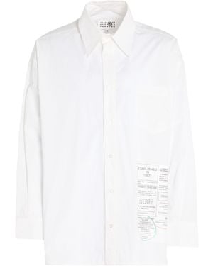 MM6 by Maison Margiela Shirt Cotton - White