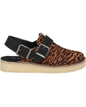 Clarks Mules & Clogs Leather - Brown