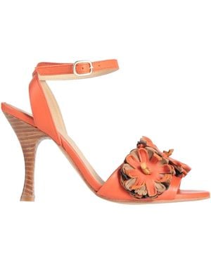 Paloma Barceló Sandals Leather - Pink