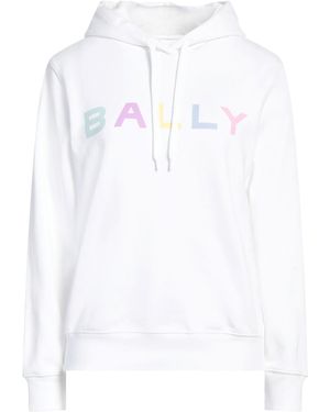 Bally Sweatshirt Organic Cotton, Elastane - White