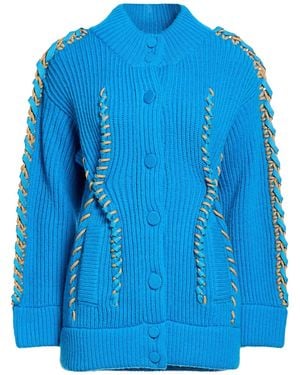 Tod's Cardigan Virgin Wool - Blue